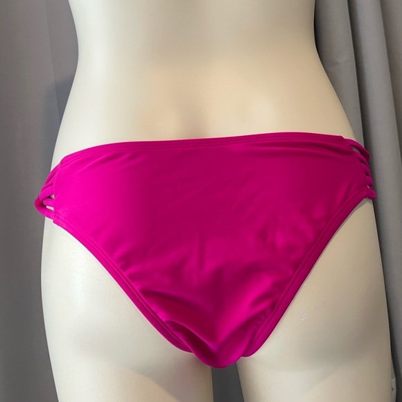 Express 2 Pc Swimsuit Strappy Set - Hot Pink S/M NWOT - Picture 6 of 8